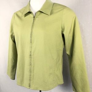 Eileen Fisher Lightweight Zip Front Jacket Size M